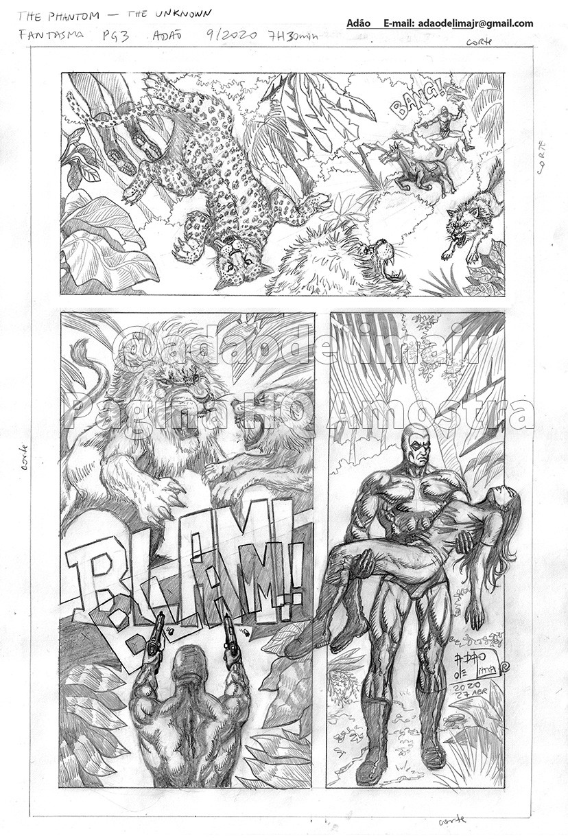 The Phantom O Fantasma - Sample Page 3/3