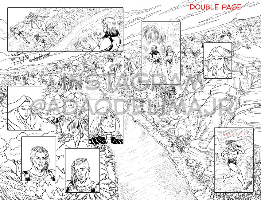 Lost Crystals pgs 10-11 Adao ink/artefinal