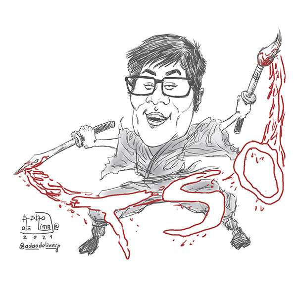 O Desenhista Alexandre Tso por Adao de Lima Jr