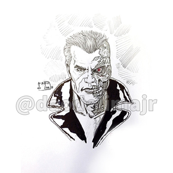 Exterminador do Futuro Sketch