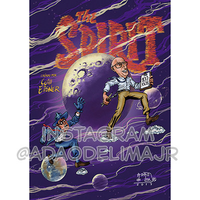 Homenagem aos 100 anos de The Spirit / Will Eisner por @adaodelimajr