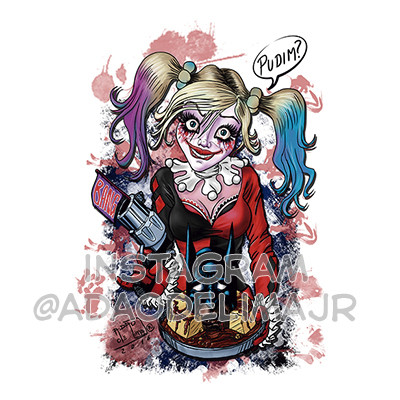 Harley Quinn | Arlequina por @adaodelimajr