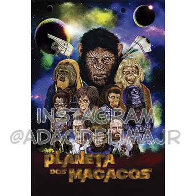 Planeta dos Macacos homenagem por @adaodelimajr
