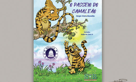 O Passeio do Camaleão capa